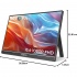 Arzopa A1 Gamut IPS HDR Φορητό Monitor 15.6" FHD 1920x1080