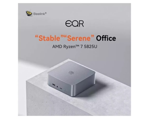 Beelink EQR5-D4 Mini PC (Ryzen 7 5825U/32GB DDR4/1000GB SSD/W11 Pr32