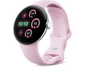 Google Pixel Watch 3 Aluminium 41mm Αδιάβροχο με Παλμογράφο (Polished Silver Aluminum case / Porcelain Active Band) Google Pixel Watch 3 Aluminium 41mm Αδιάβροχο με Παλμογράφο (Polished Silver Aluminum case / Porcelain Active Band)