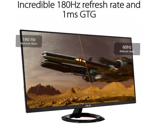 Asus VG249Q3R IPS HDR Monitor 23.8" FHD 1920x1080 180Hz με Χρόνο Απόκρισης 1ms GTG