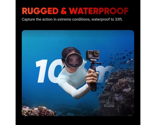 Insta360 Ace Action Camera 6K Υποβρύχια με WiFi με Οθόνη