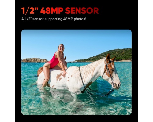 Insta360 Ace Action Camera 6K Υποβρύχια με WiFi με Οθόνη