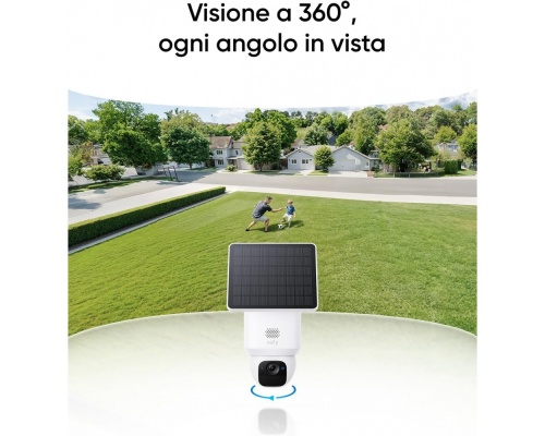 eufy SoloCam E30 Solar με Ηχείο 2K 360°