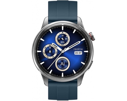 Realme Watch S2 46mm με Παλμογράφο (Ocean Silver)