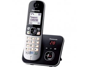 Panasonic KX-TG6821 Ασύρματο Τηλέφωνο Μαύρο Panasonic KX-TG6821 Ασύρματο Τηλέφωνο Μαύρο