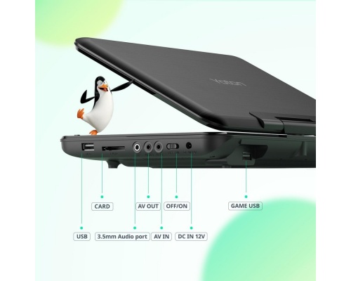 YOTON 10,5" ΦΟΡΗΤΟ DVD PLAYER YD105A