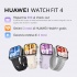 Huawei Watch Fit 4 43mm Αδιάβροχο με Παλμογράφο (Μαύρο)