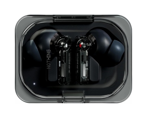 Nothing Ear (a) In-ear Bluetooth Handsfree Ακουστικά με Αντοχή στον Ιδρώτα και Θήκη Φόρτισης Μαύρα