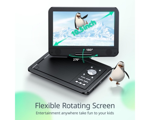 YOTON 10,5" ΦΟΡΗΤΟ DVD PLAYER YD105A