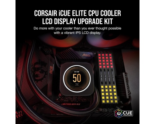 Corsair ICUE ELITE CPU Cooler LCD Display Upgrade Kit black