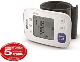 Omron RS4 Ψηφιακό Πιεσόμετρο Καρπού με ανίχνευση Αρρυθμίας HEM-6181-E
