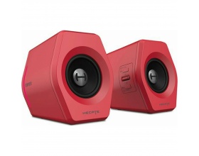 Edifier G2000 RGB Ασύρματα Ηχεία Υπολογιστή 2.0 με RGB Φωτισμό και Bluetooth Ισχύος 32W σε Κόκκινο Χρώμα Edifier G2000 RGB Ασύρματα Ηχεία Υπολογιστή 2.0 με RGB Φωτισμό και Bluetooth Ισχύος 32W σε Κόκκινο Χρώμα