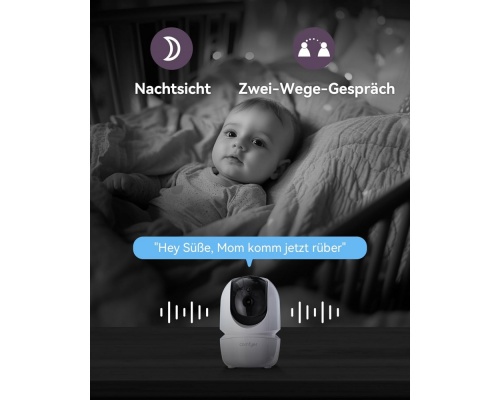 Comfyer Baby Monitor 1080P Camera 7'' ‎BM01