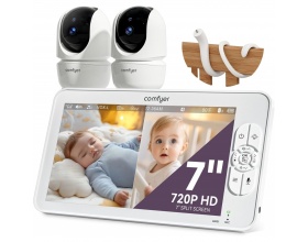 Comfyer 1080P 2 Camera Split-Screen 7'' Baby Monitor BM01 Comfyer 1080P 2 Camera Split-Screen 7'' Baby Monitor BM01