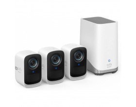 Eufy eufyCam 3C S300, 4K Ultra HD, BionicMind, Nightvision, Homebase 3 + 3 Κιτ κάμερας Eufy eufyCam 3C S300, 4K Ultra HD, BionicMind, Nightvision, Homebase 3 + 3 Κιτ κάμερας