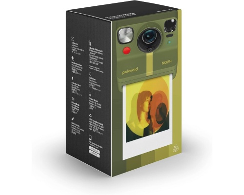 Polaroid Instant Φωτογραφική Μηχανή Now+ Gen 2 Forest Green