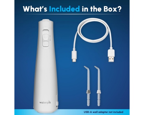 Waterpik WF-20 Pulse Water Flosser White Travel Size