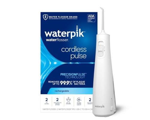 Waterpik WF-20 Pulse Water Flosser White Travel Size