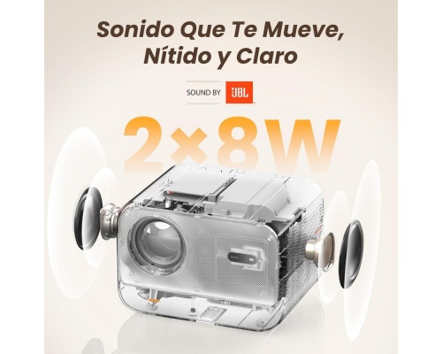 Yaber L2s LCD FullHD 1080p with JBL speakers - white