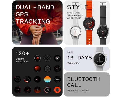 Nothing CMF Watch Pro 3 45mm με Παλμογράφο Dark Grey