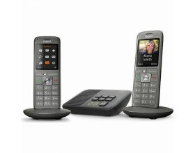 Gigaset CL660A Duo Ασύρματο Τηλέφωνο Duo Γκρι