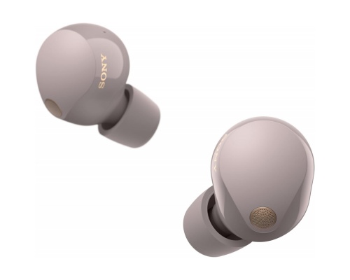 Sony WF-1000XM5 In-ear Bluetooth Handsfree Ακουστικά με Θήκη Φόρτισης Ροζ