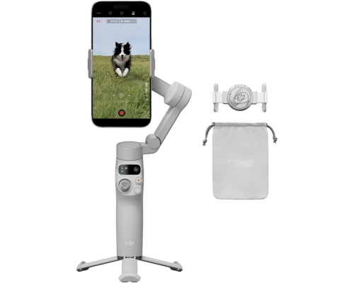 DJI Osmo Mobile 7 Gimbal Κινητού με Σταθεροποιητή 3 Αξόνων και 10 ώρες λειτουργίας Λευκό