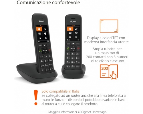 Gigaset C575 Duo Black