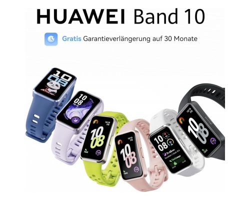 Huawei Band 10 Αδιάβροχο με Παλμογράφο Black