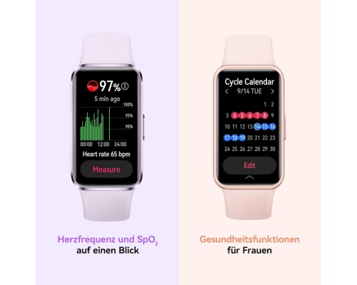 Huawei Band 10 Αδιάβροχο με Παλμογράφο Black