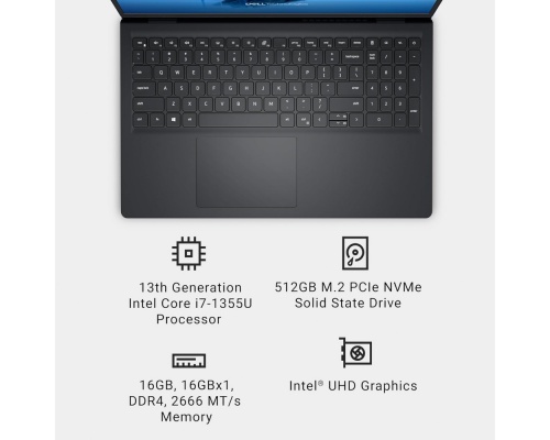 Dell Dell 15 DC15250 15.6" FHD (i5-1334U/16GB/512GB SSD/W11 Pro) 