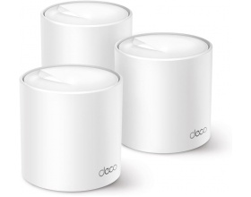 TP-LINK Deco X50 v1 WiFi Mesh Network Access Point Wi‑Fi 6 Dual Band (2.4 & 5GHz) σε Τριπλό Kit