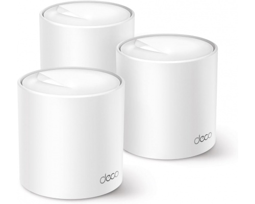 TP-LINK Deco X50 v1 WiFi Mesh Network Access Point Wi‑Fi 6 Dual Band (2.4 & 5GHz) σε Τριπλό Kit