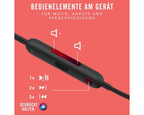 Beats Flex In-ear Bluetooth Handsfree Ακουστικά Black