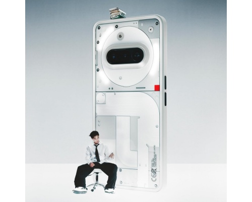 Nothing Phone (3a) 5G Dual SIM (12/256GB) Λευκό