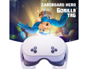 Meta Quest 3S Αυτόνομο VR Headset 128GB All-In-One Bundle Cardboard Gorilla Tag 