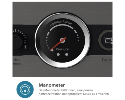 Philips Barista Brew Αυτόματη Μηχανή Espresso 1350W Πίεσης 15bar με Μύλο Άλεσης Καφέ Philips Barista Brew Αυτόματη Μηχανή Espresso 1350W Πίεσης 15bar με Μύλο Άλεσης Καφέ