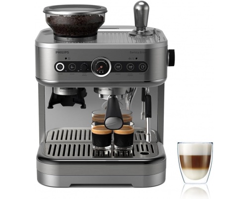 Philips Barista Brew Αυτόματη Μηχανή Espresso 1350W Πίεσης 15bar με Μύλο Άλεσης Καφέ Philips Barista Brew Αυτόματη Μηχανή Espresso 1350W Πίεσης 15bar με Μύλο Άλεσης Καφέ