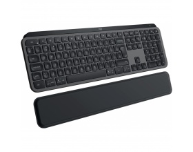 Logitech MX Keys S Ασύρματο Bluetooth Πληκτρολόγιο International English Graphite με Στήριγμα Καρπού