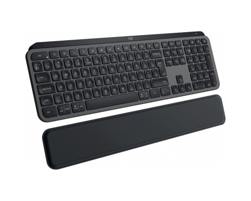 Logitech MX Keys S Ασύρματο Bluetooth Πληκτρολόγιο International English Graphite με Στήριγμα Καρπού
