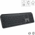 Logitech MX Keys S Ασύρματο Bluetooth Πληκτρολόγιο International English Graphite με Στήριγμα Καρπού