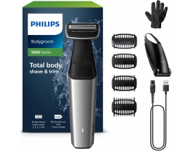 Philips Bodygroom Series 5000 BG5021/16 Ξυριστική Μηχανή Σώματος Επαναφορτιζόμενη