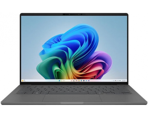 Asus Zenbook A14 OLED 14" FHD+ (Snapdragon-X Elite X1E-78-100/32GB/1TB SSD/W11 Home) Zumaia Gray (GR Keyboard)