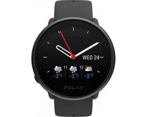 Polar Ignite 2 Stainless Steel 43mm Αδιάβροχο Smartwatch με Παλμογράφο (Black Pearl) Polar Ignite 2 Stainless Steel 43mm Αδιάβροχο Smartwatch με Παλμογράφο (Black Pearl)