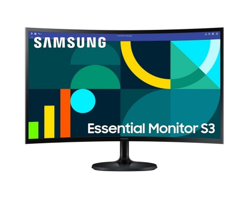 Samsung Essential S3 S27D364GAU VA Curved Monitor 27" FHD 1920x1080 με Χρόνο Απόκρισης 4ms GTG Samsung Essential S3 S27D364GAU VA Curved Monitor 27" FHD 1920x1080 με Χρόνο Απόκρισης 4ms GTG