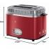 Russell Hobbs Retro Φρυγανιέρα 2 Θέσεων 1200W RED