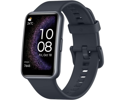 Huawei Watch Fit Special Edition 46mm με Παλμογράφο (Starry Black)
