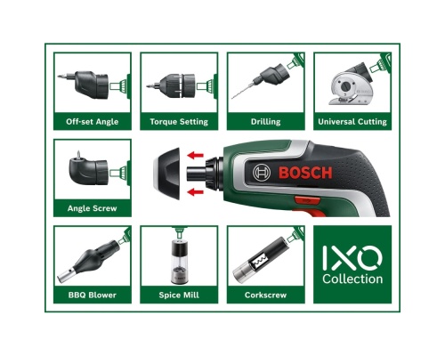 Bosch IXO 7 Κατσαβίδι Μπαταρίας 3.6V 1x2Ah