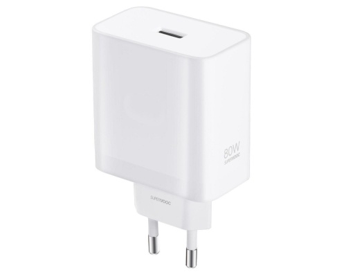 OnePlus Φορτιστής Χωρίς Καλώδιο GaN με Θύρα USB 80W Μαύρος (SuperVOOC)