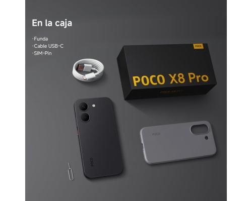 Xiaomi Poco X8 Pro 5G Dual SIM (8GB/256GB) Black Xiaomi Poco X8 Pro 5G Dual SIM (8GB/256GB) Black
